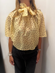 Camicia fantasia con fiocco Emisphere