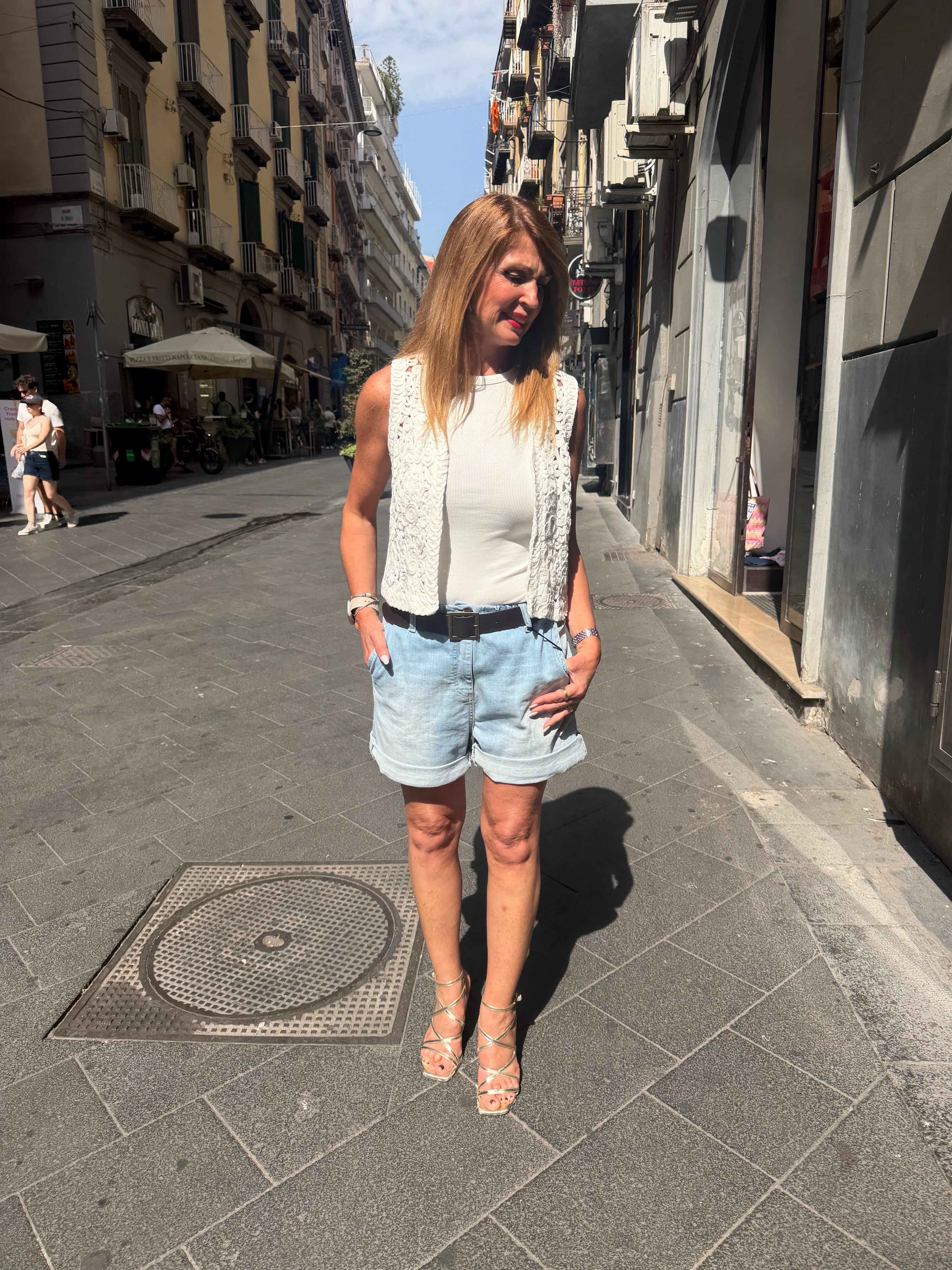 Gilet in san gallo Brizzi