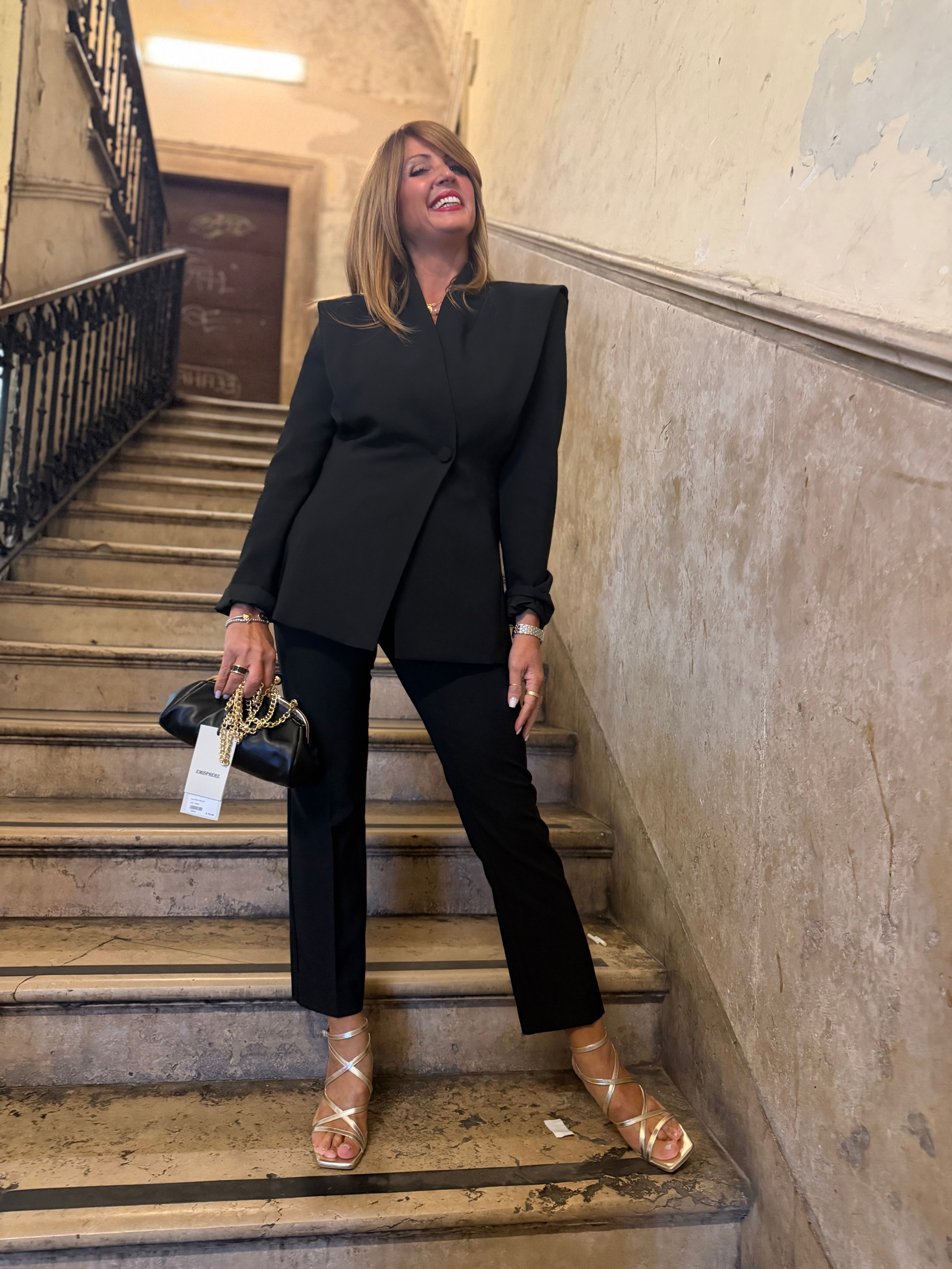 Trousers cropped fit taglio diritto sartoriale Imperial