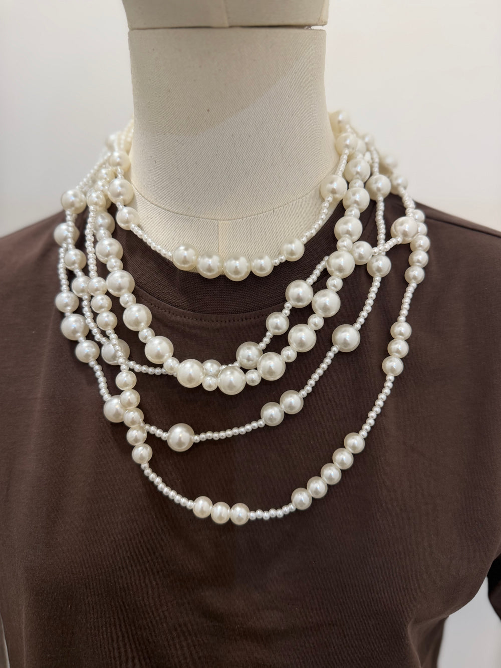 Collana con multiperle Emisphere