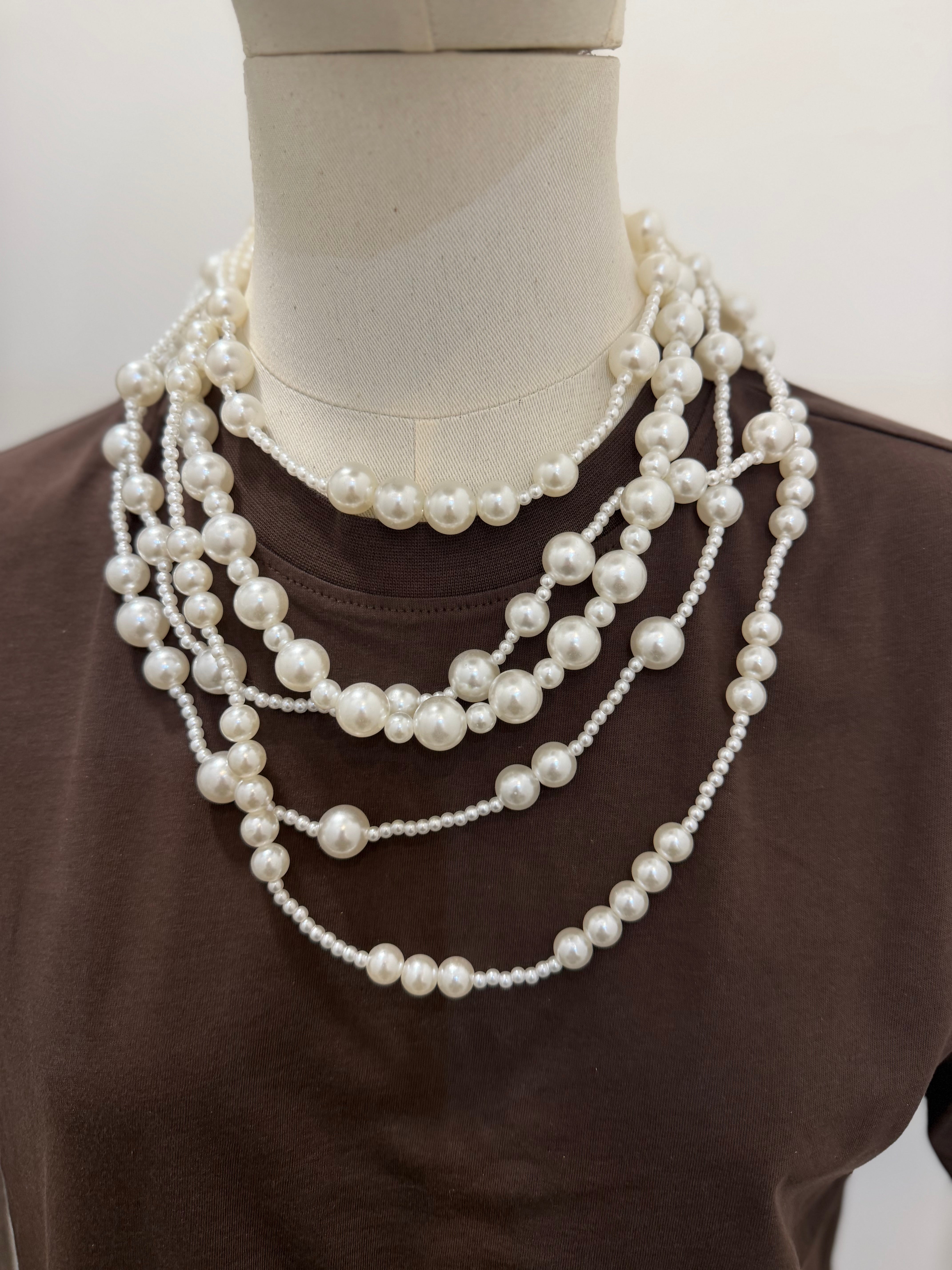 Collana con multiperle Emisphere