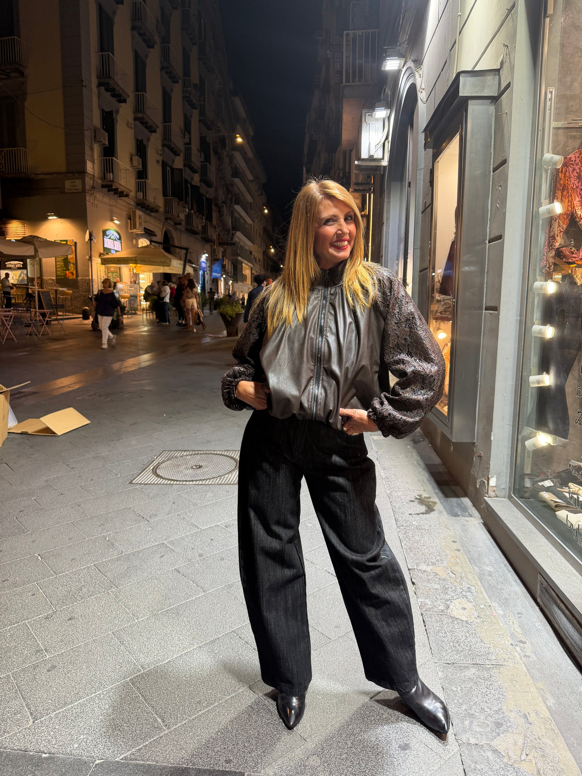 Jeans dark ballon Emisphere