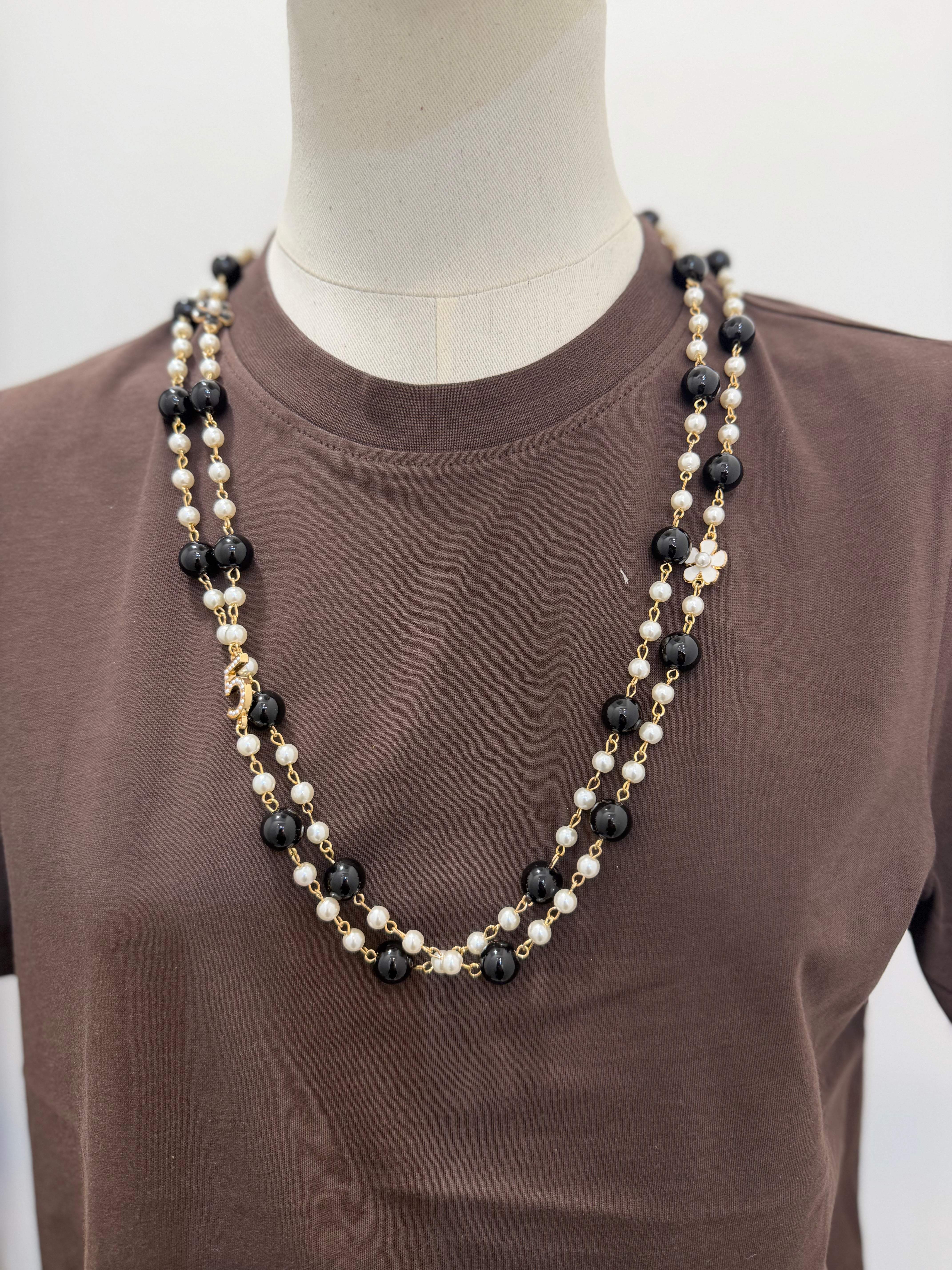 Collana con perle N5 Emisphere