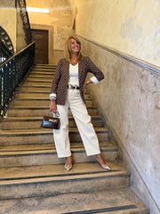 Giacca in cotone a pois Emisphere
