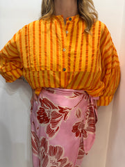 Camicia collo alla coreana modello serafino Emisphere