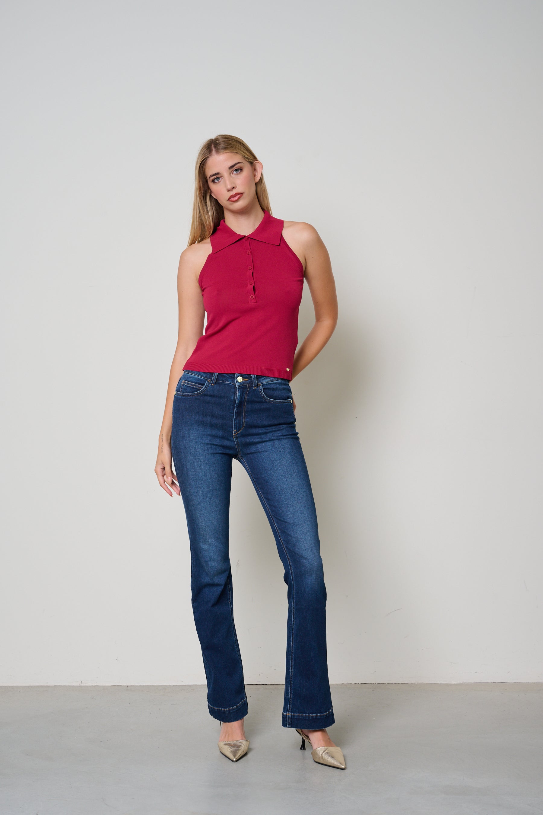 Jeans a zampa Kaos Denim