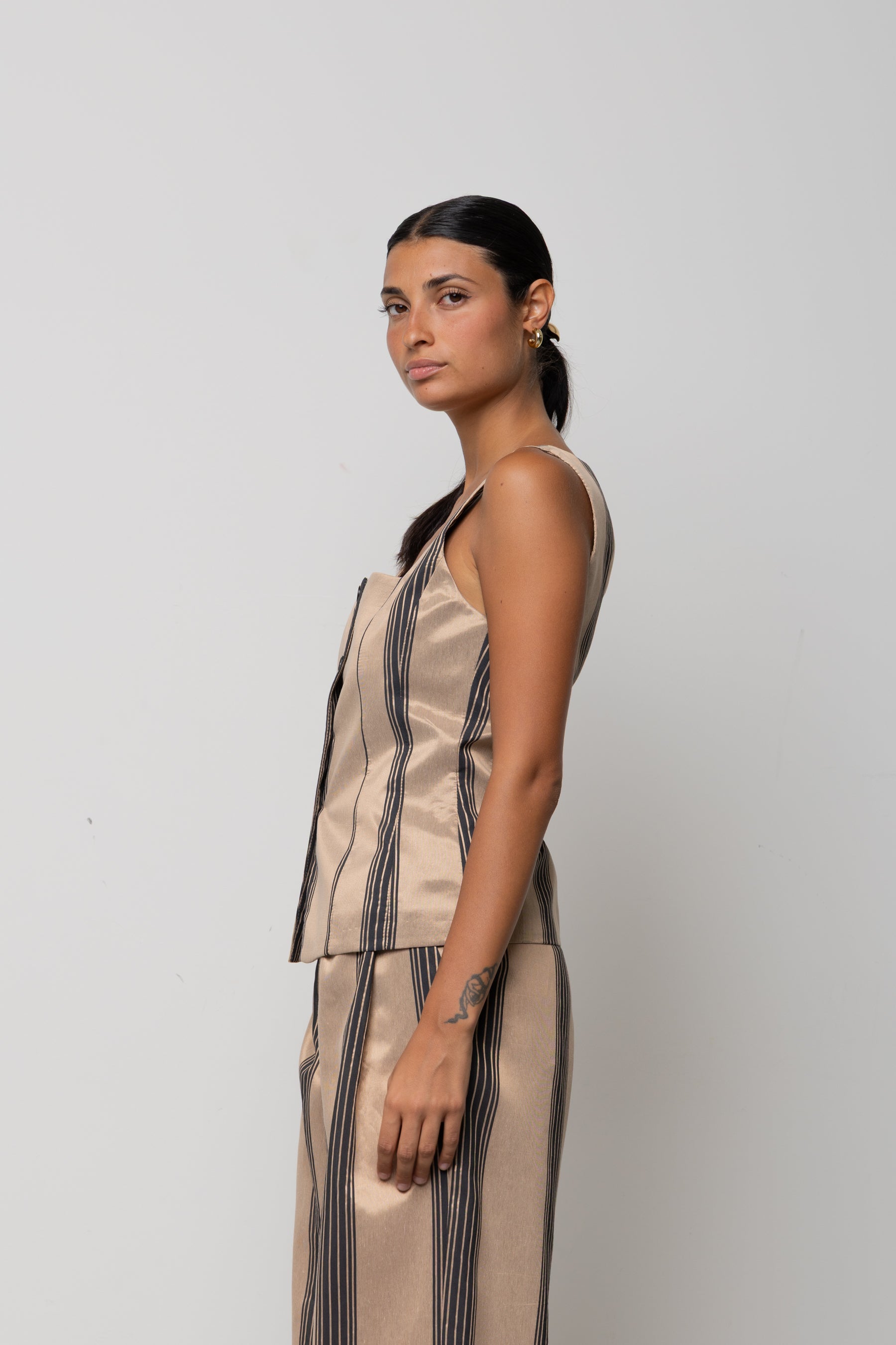 Gilet sartoriale stripes Icona