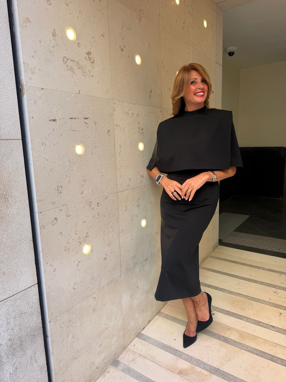 Top smanicato con zip frontale e collo alto Imperial