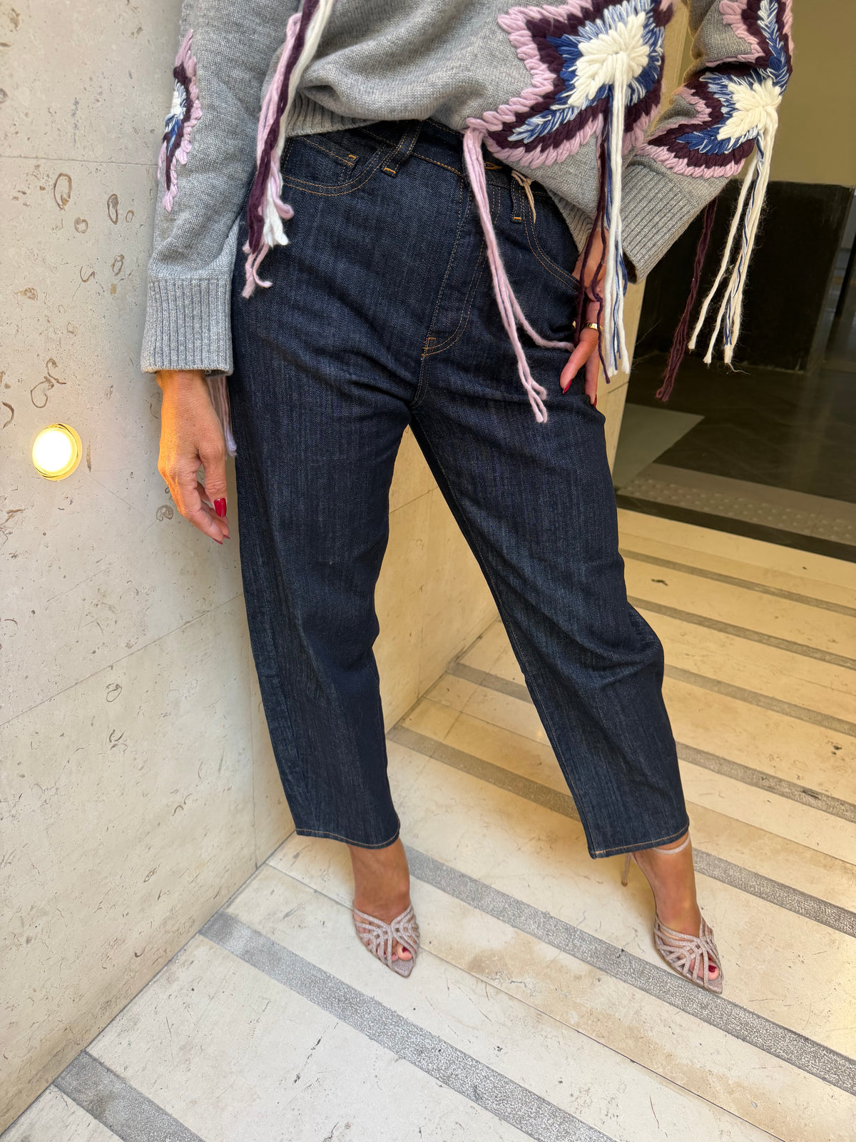 Jeans Sveva dark baloon Kaos Denim