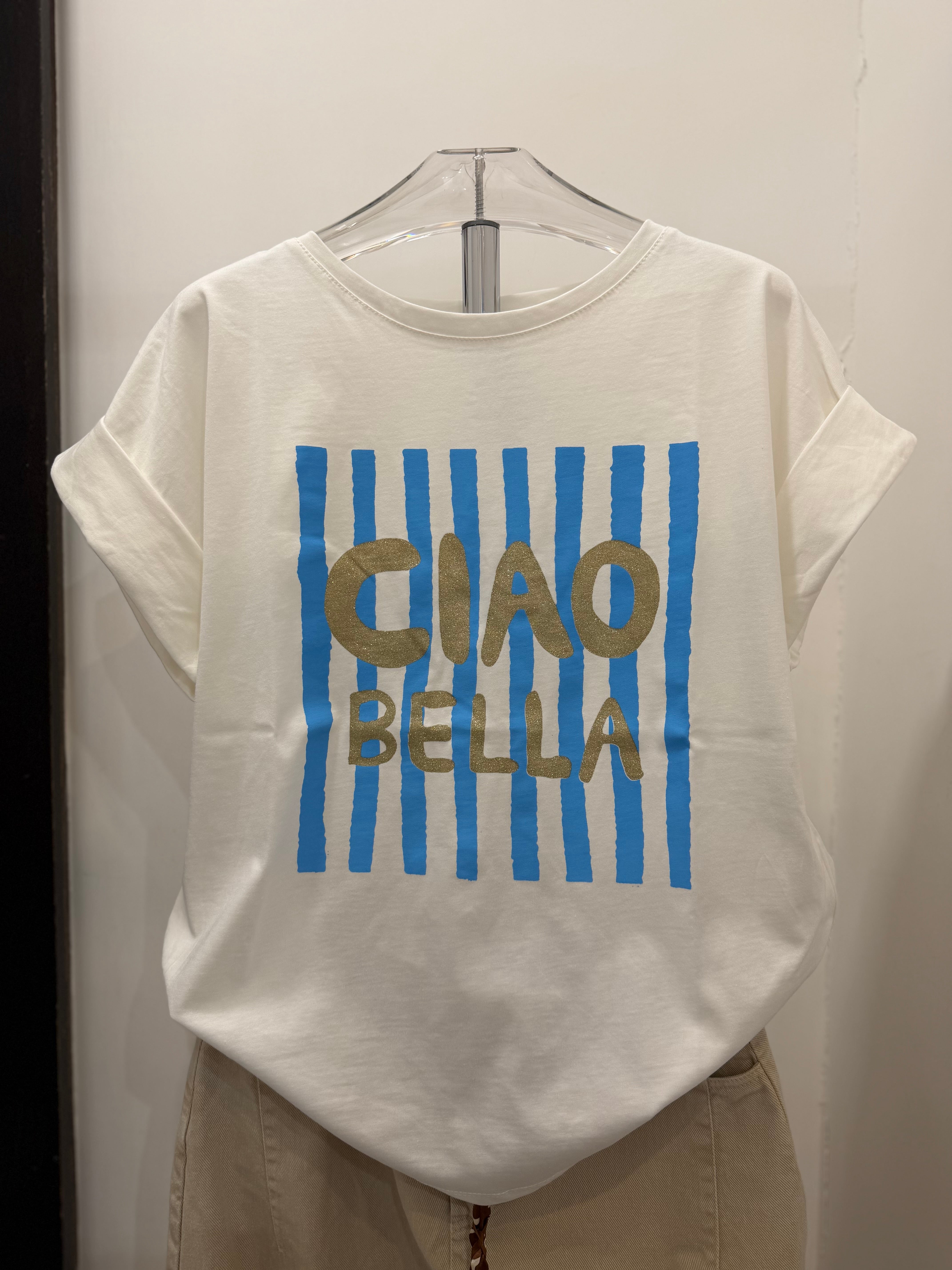 T-shirt mezza manica con stampe Emisphere