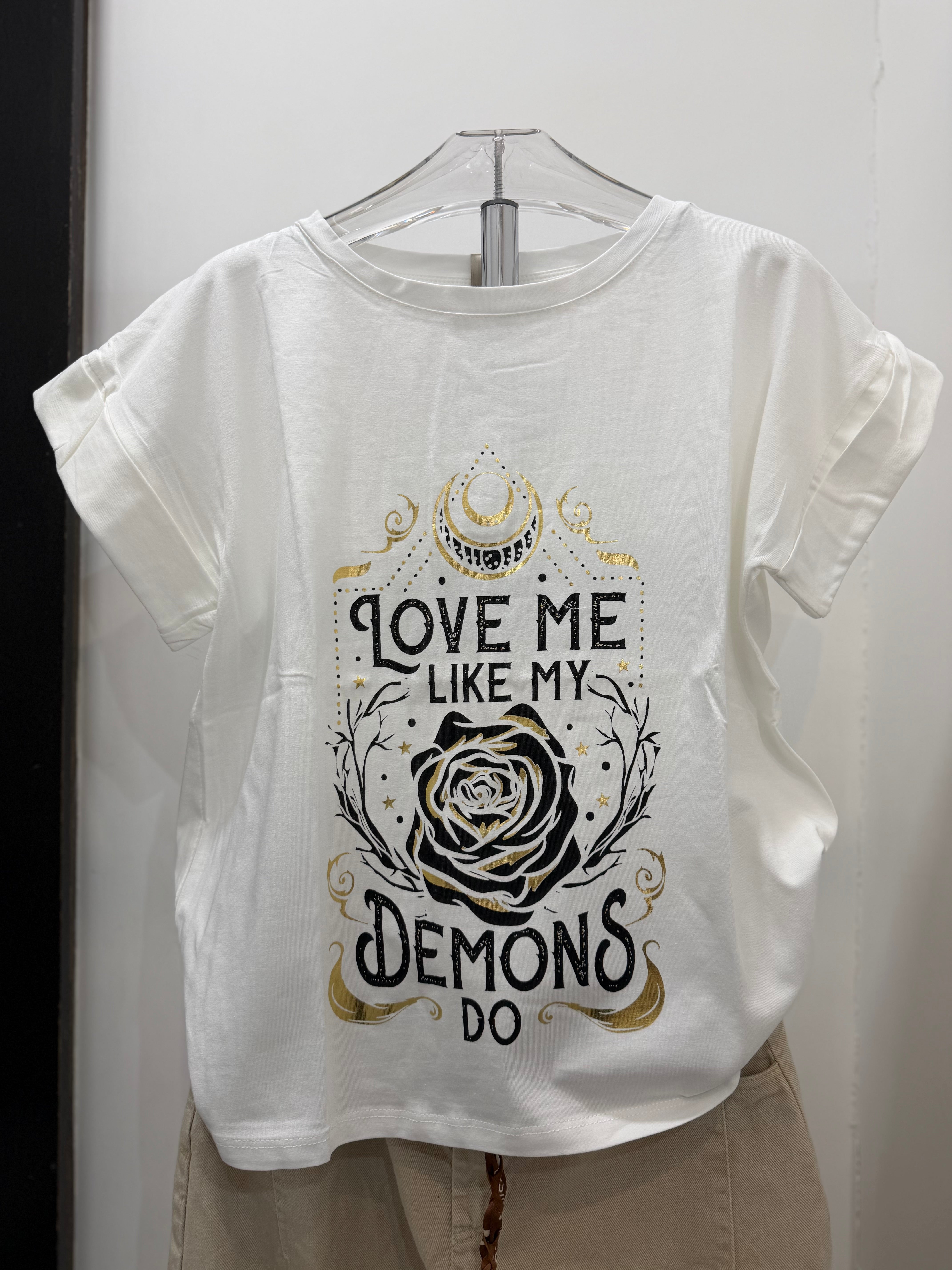 T-shirt mezza manica con stampe Emisphere