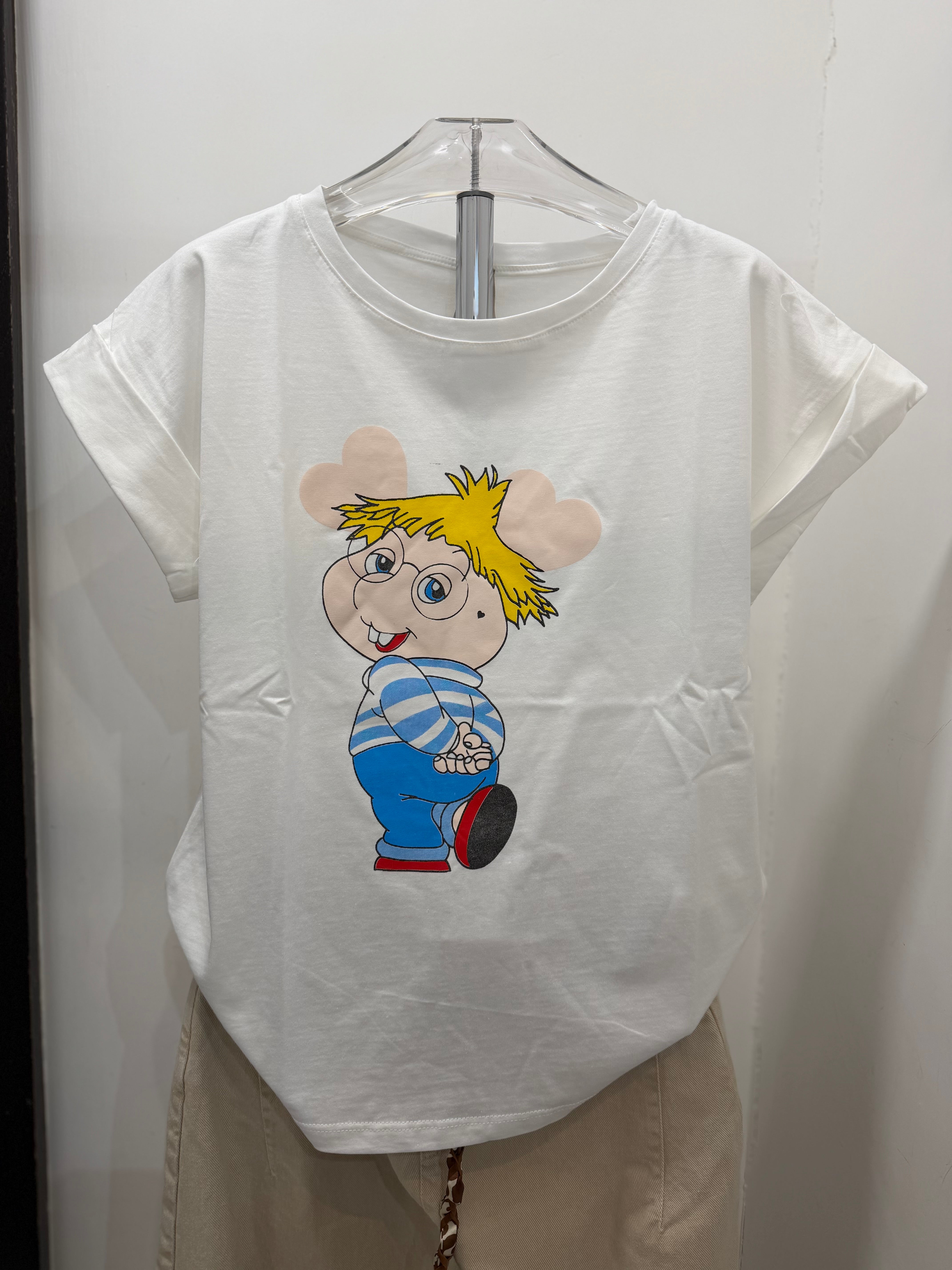 T-shirt mezza manica con stampe Emisphere