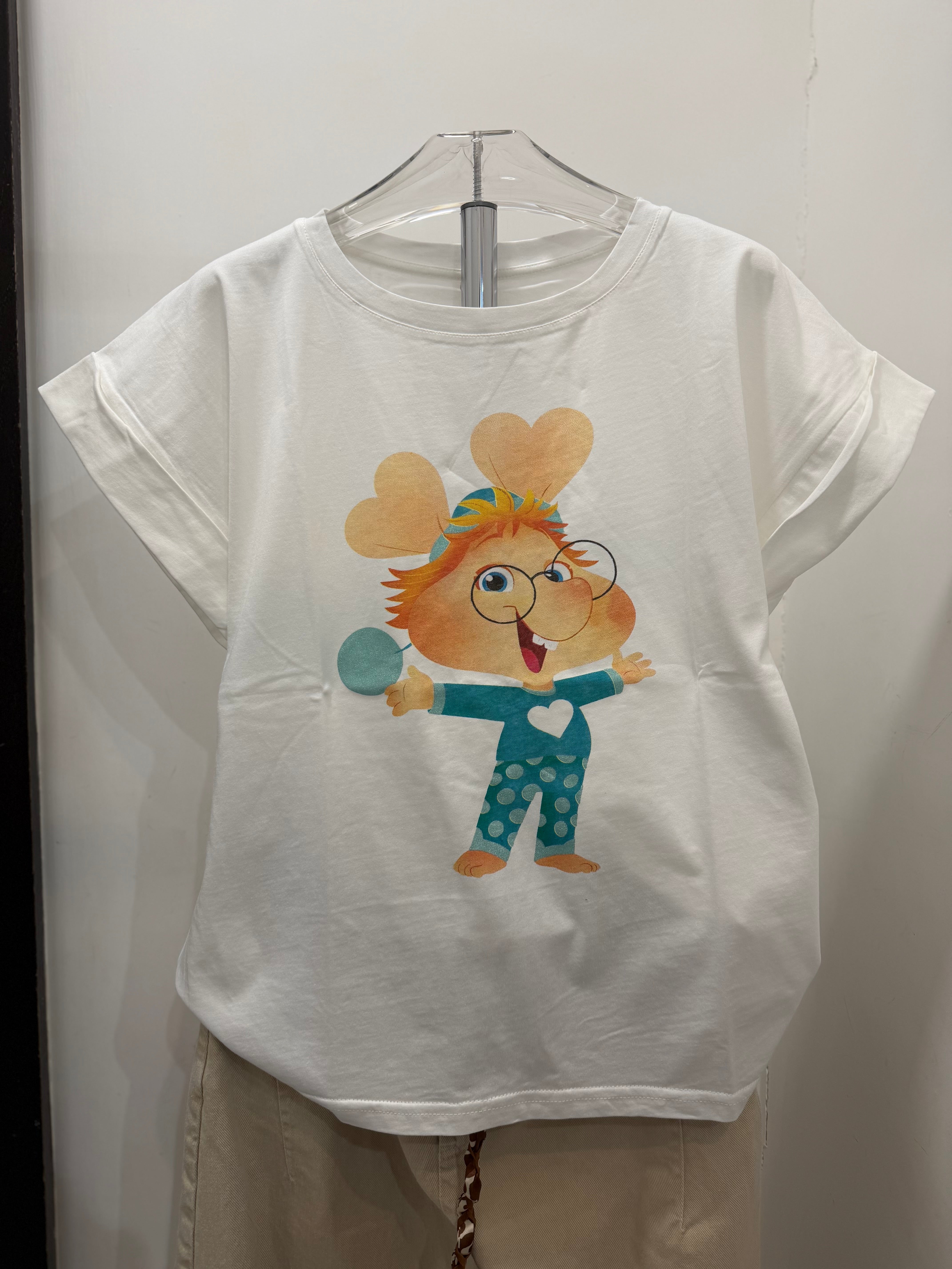 T-shirt mezza manica con stampe Emisphere
