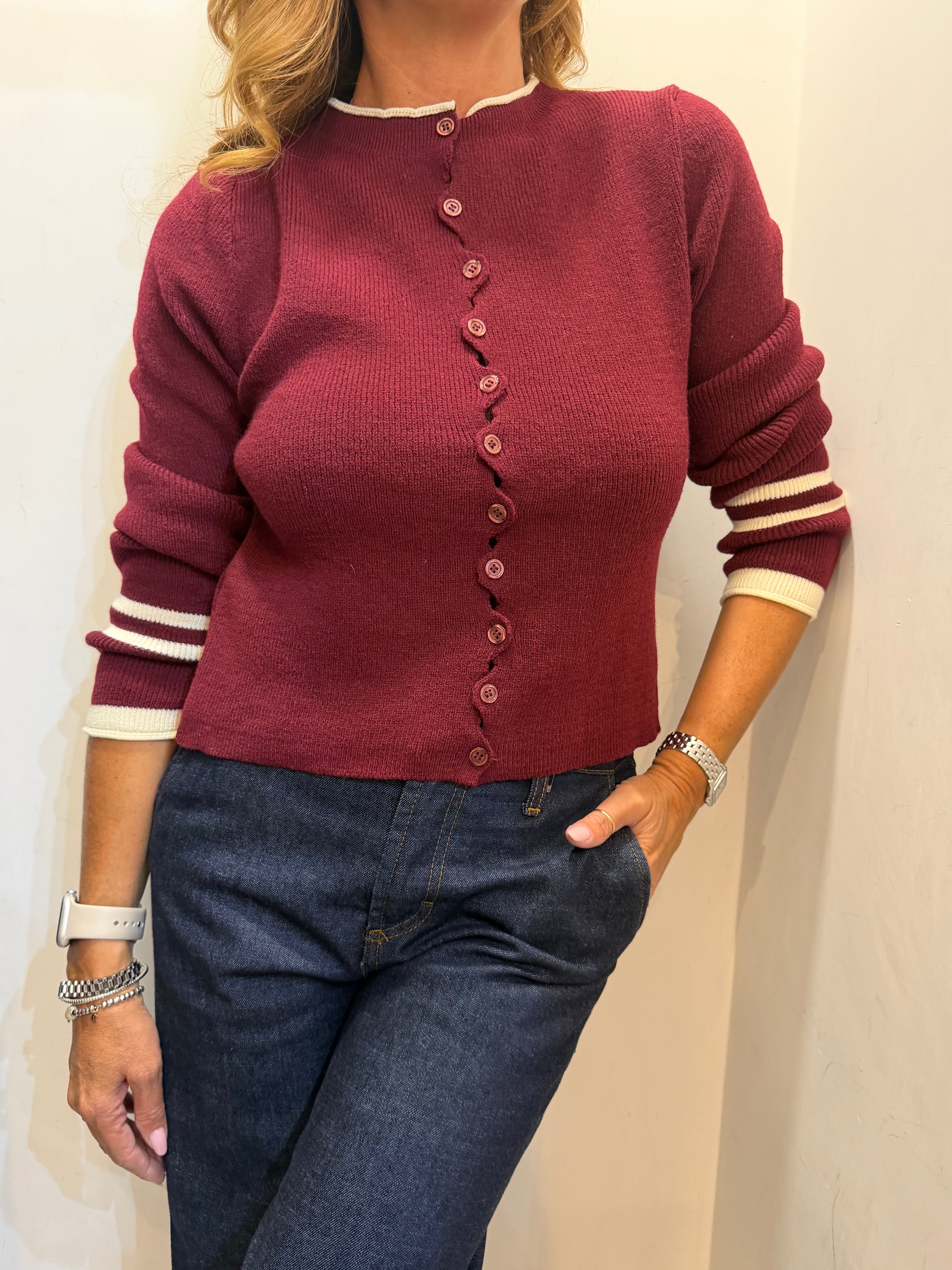 Cardigan Bicolor Emisphere