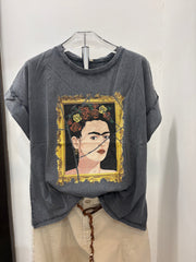 T-shirt mezza manica con stampe Emisphere