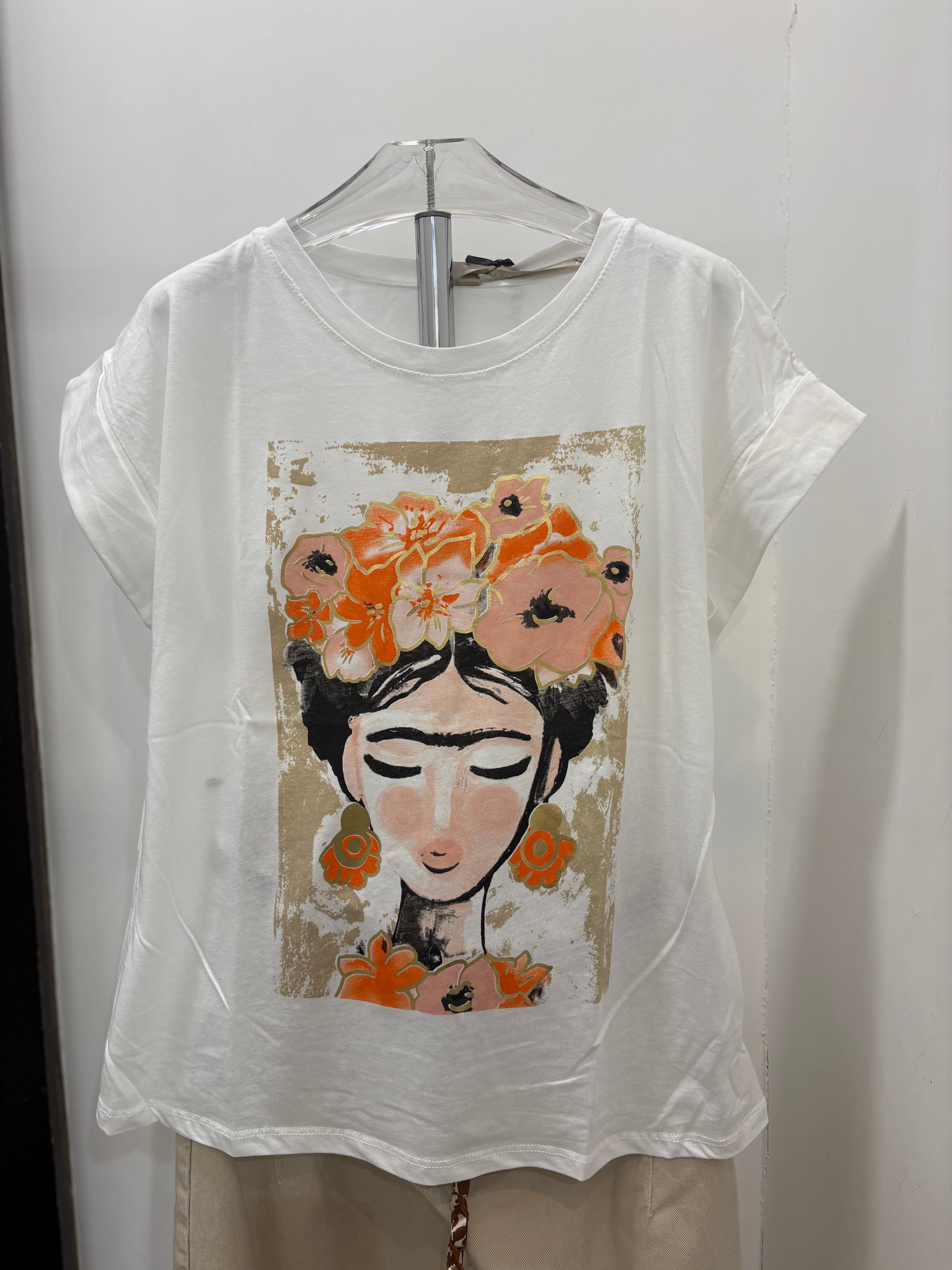 T-shirt mezza manica con stampe Emisphere
