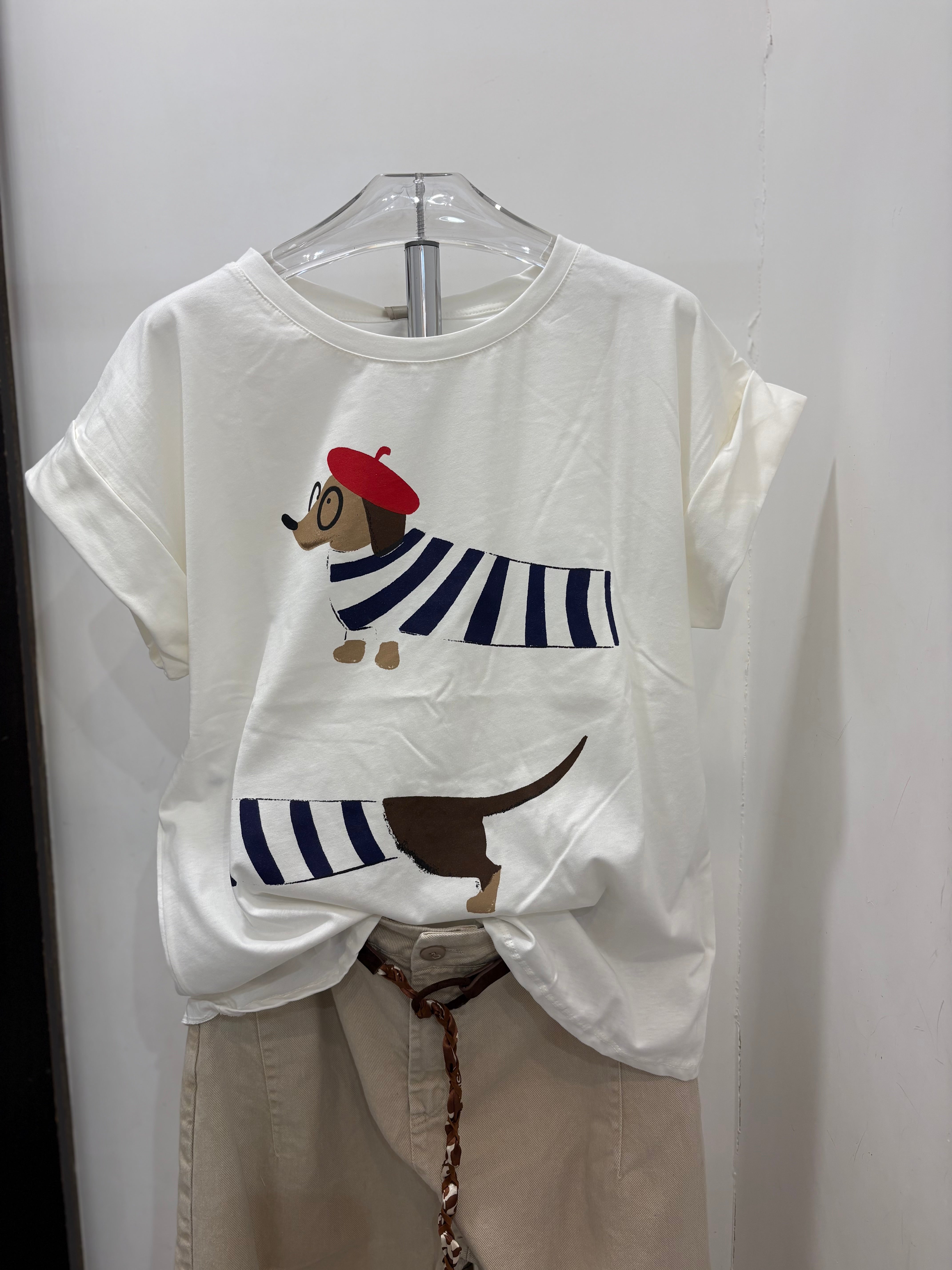 T-shirt mezza manica con stampe Emisphere
