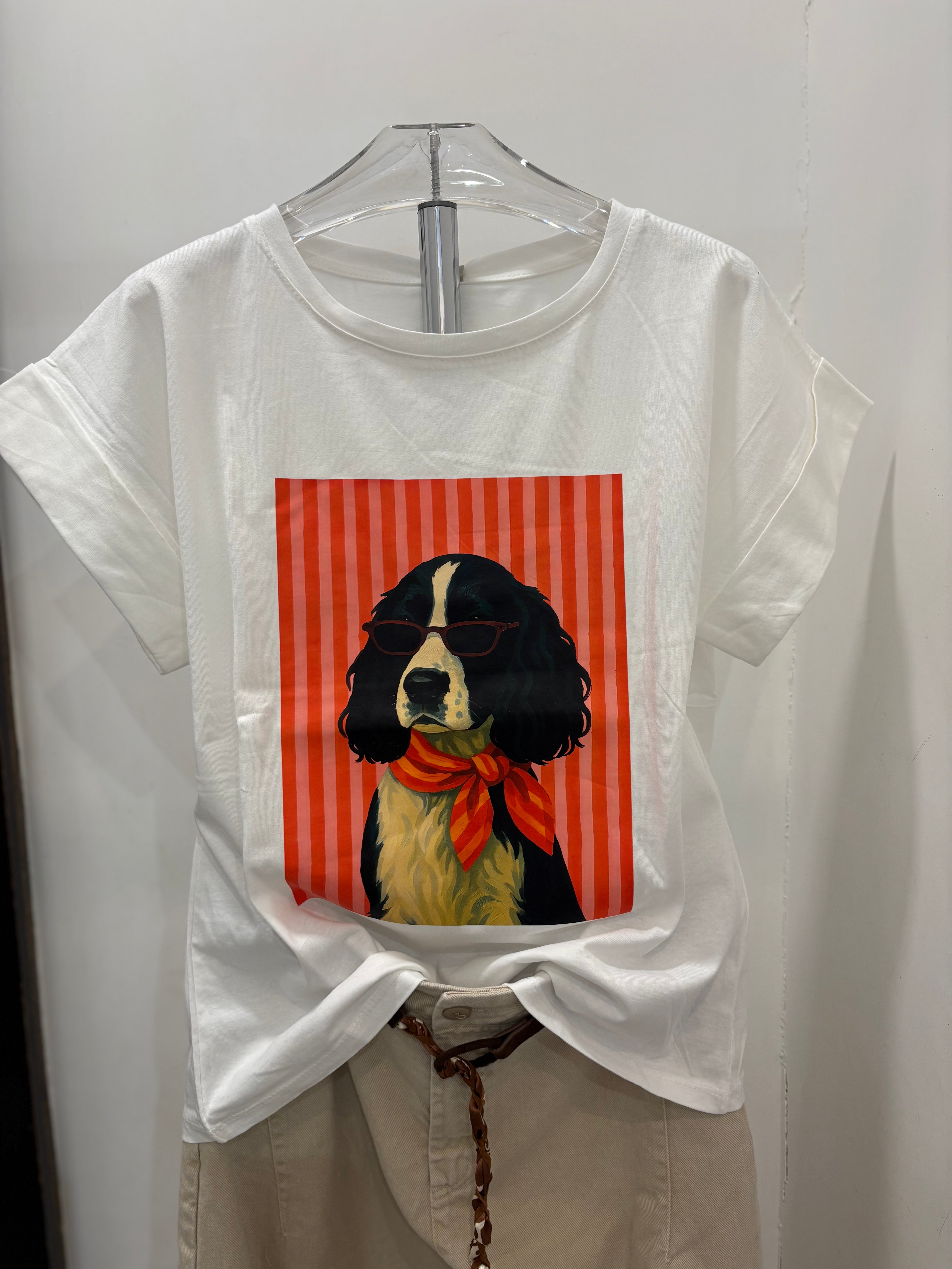 T-shirt mezza manica con stampe Emisphere