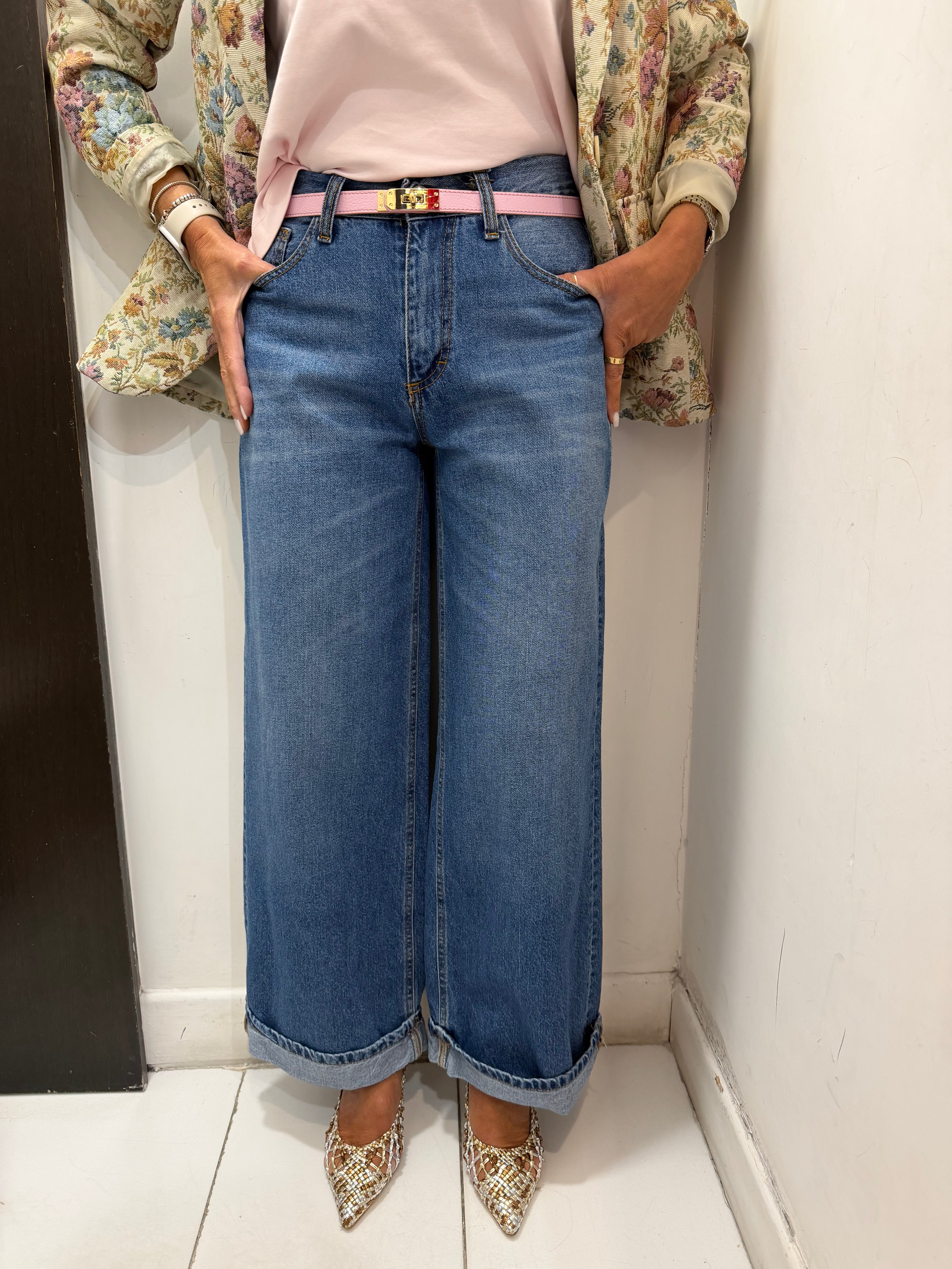 Jeans "Vintge Fit" wide leg Emisphere