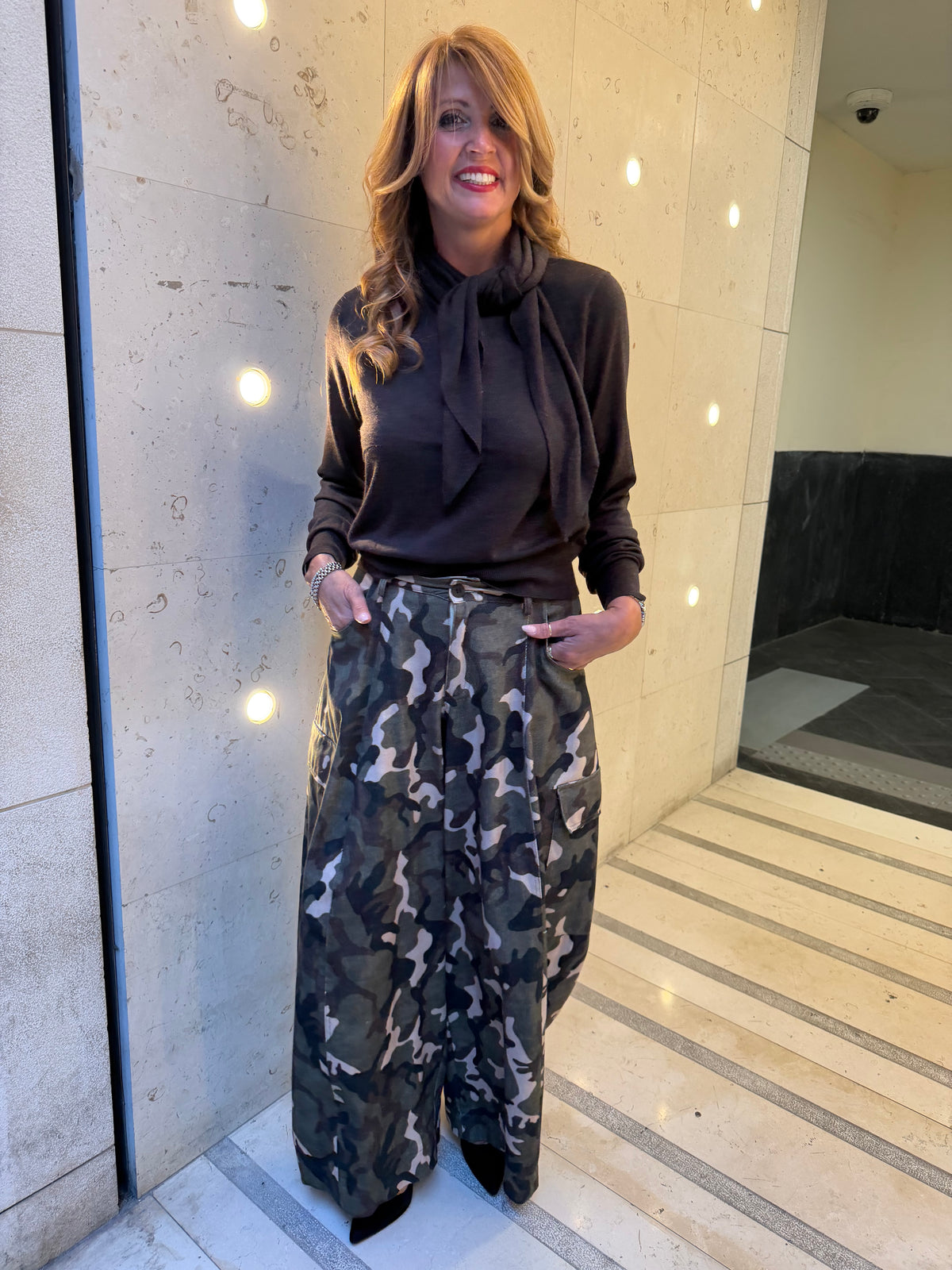 Maglia con sciarpa Vero Moda