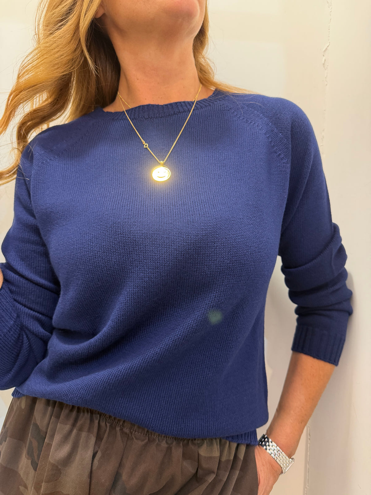 Maglia girocollo in lana Emisphere