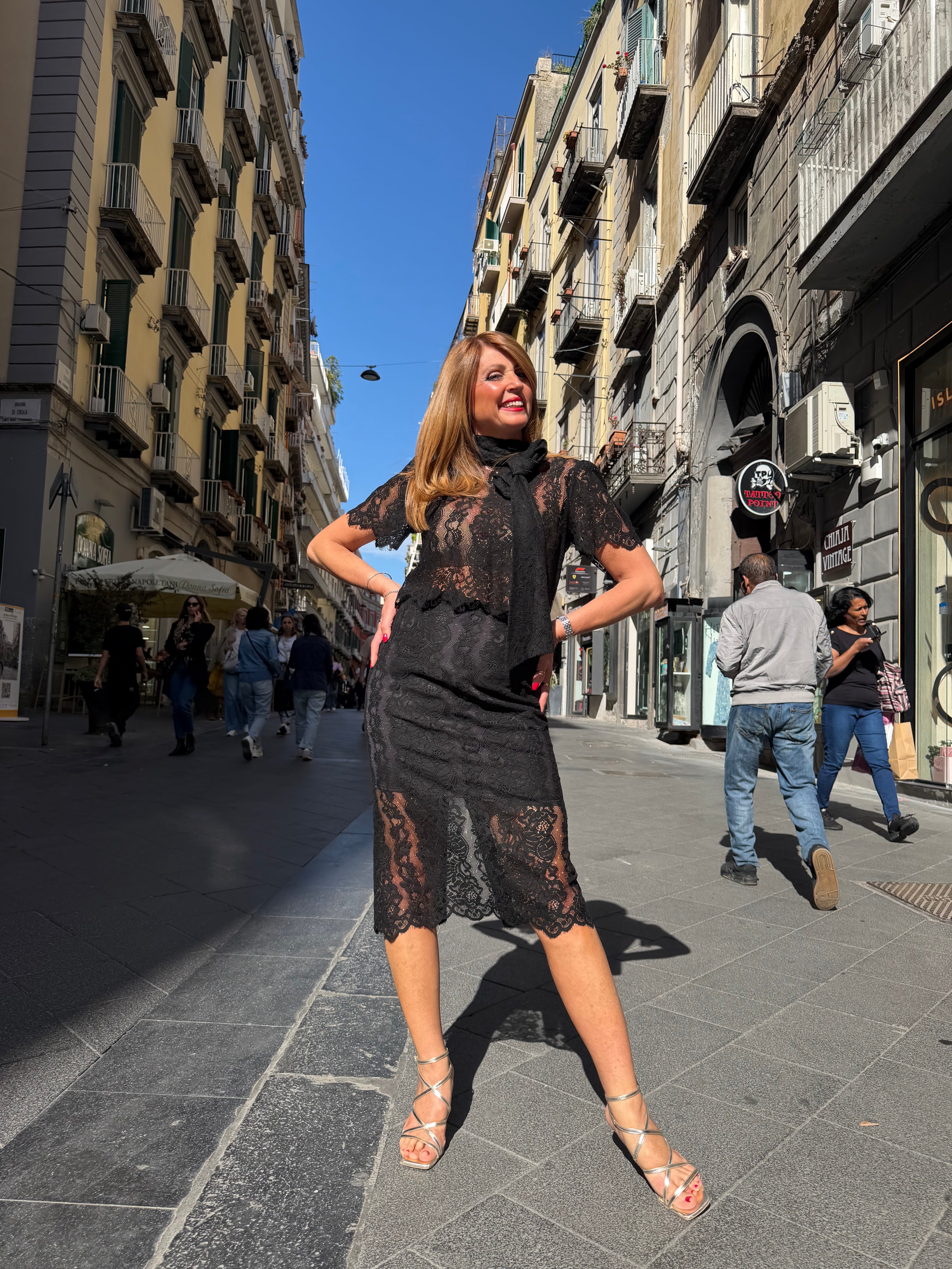 Gonna lunga in pizzo Imperial