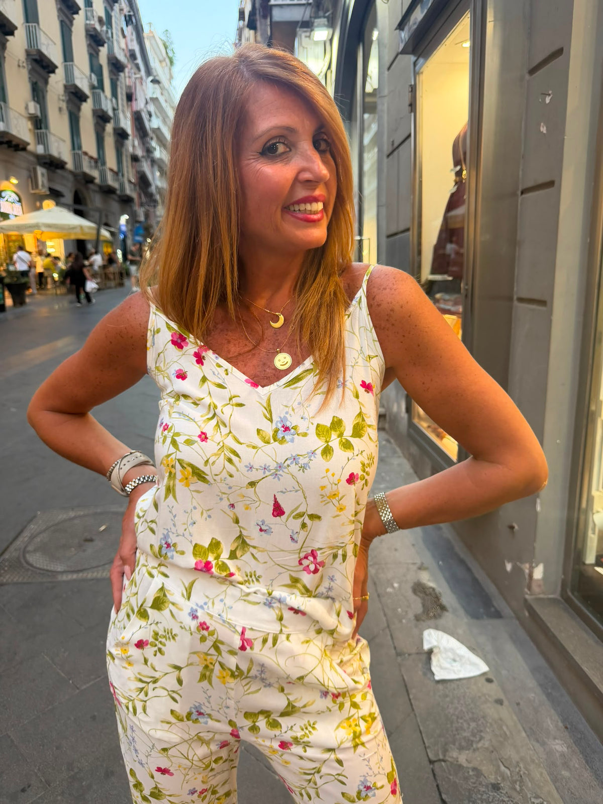 Completo floreale Vero Moda