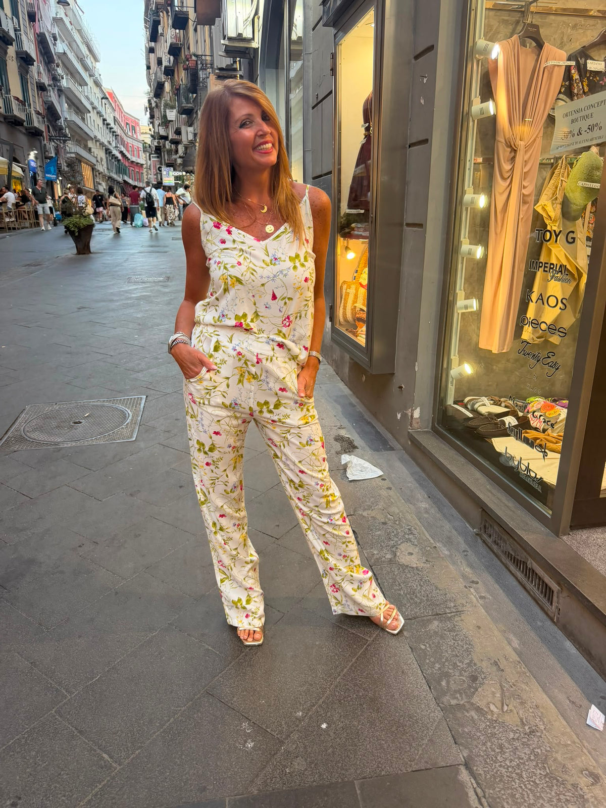 Completo floreale Vero Moda