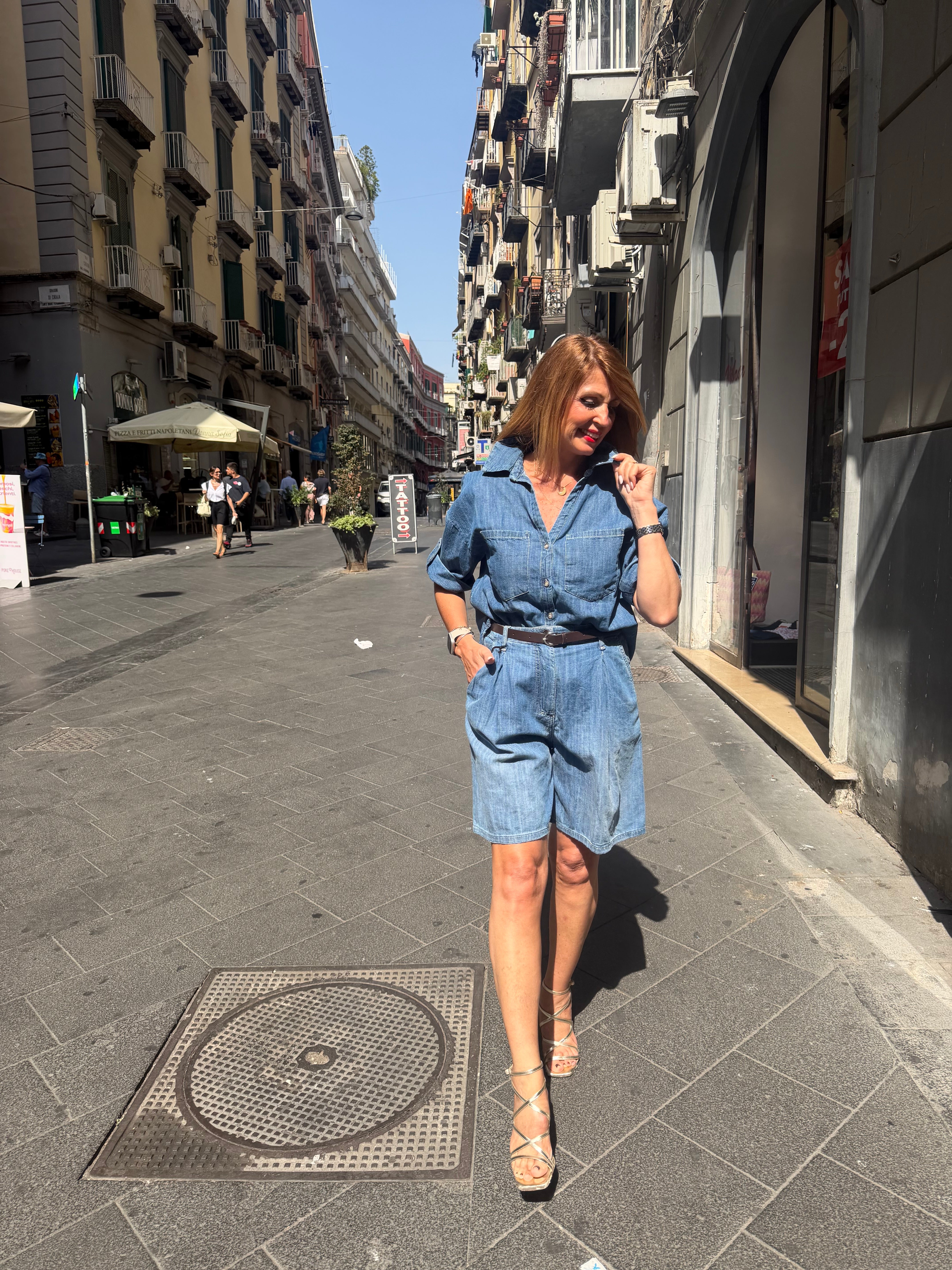 Camicia in denim Please