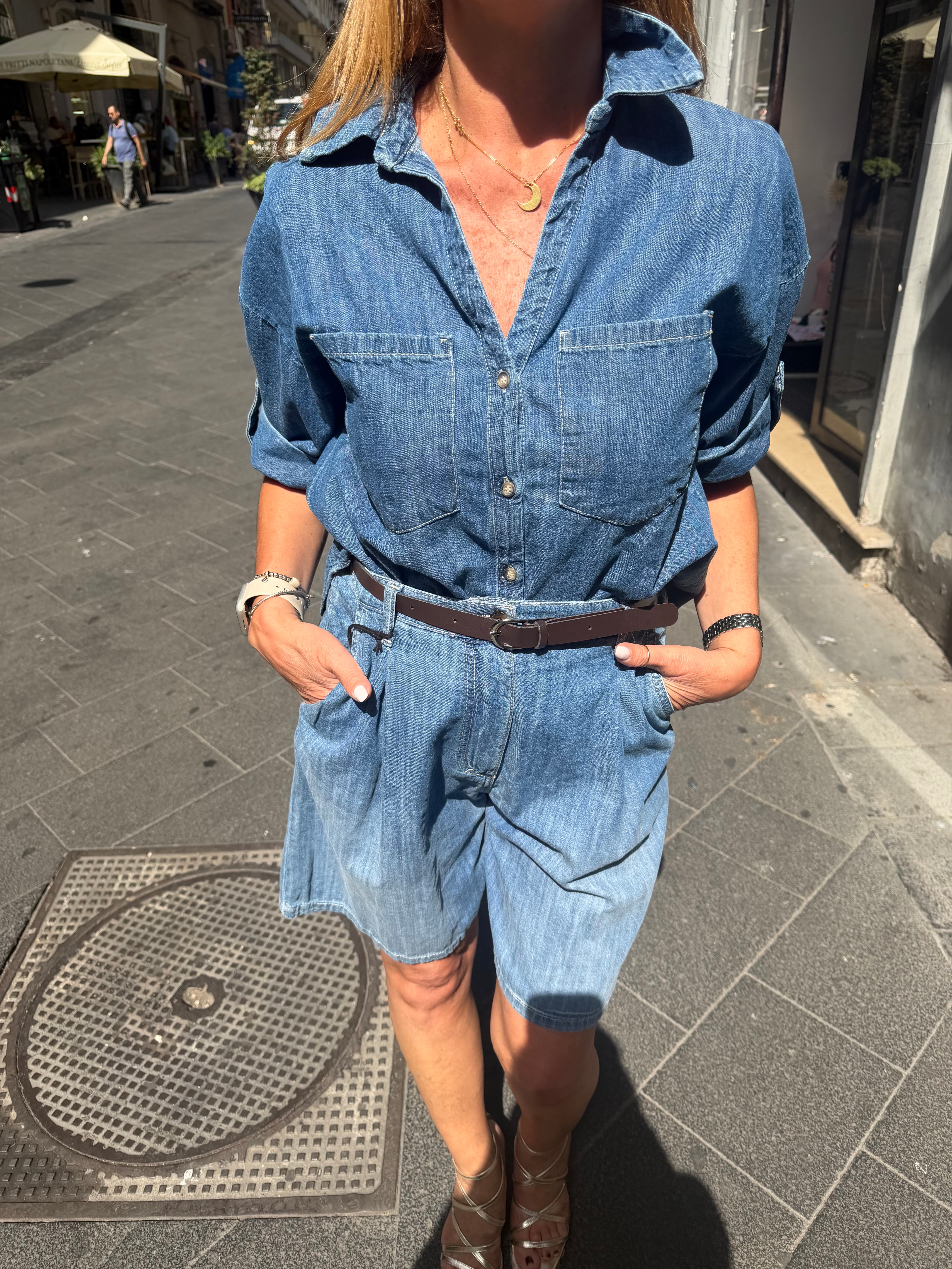Camicia in denim Please