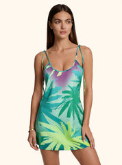 Vestito corto fantasia Me Fui