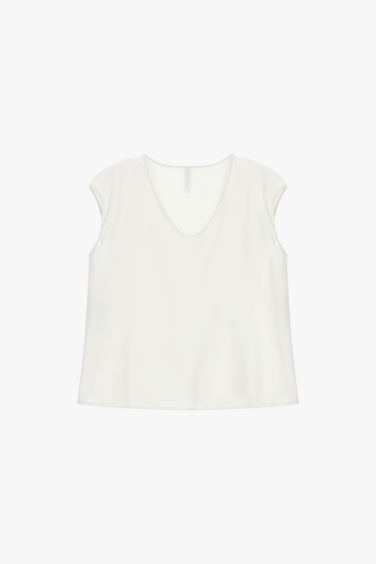 Blusa scollo tondo con manica ad aletta Imperial