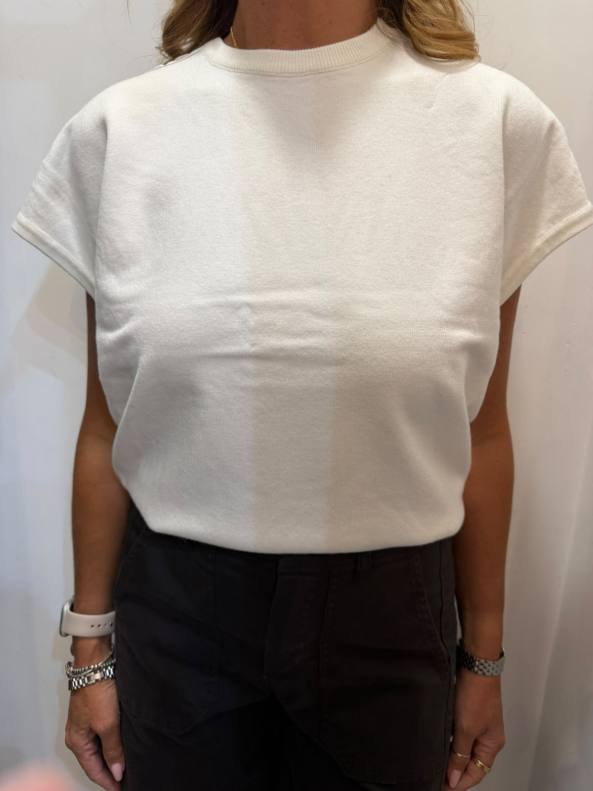 Gilet con inserti in ecopelle stringato Emisphere