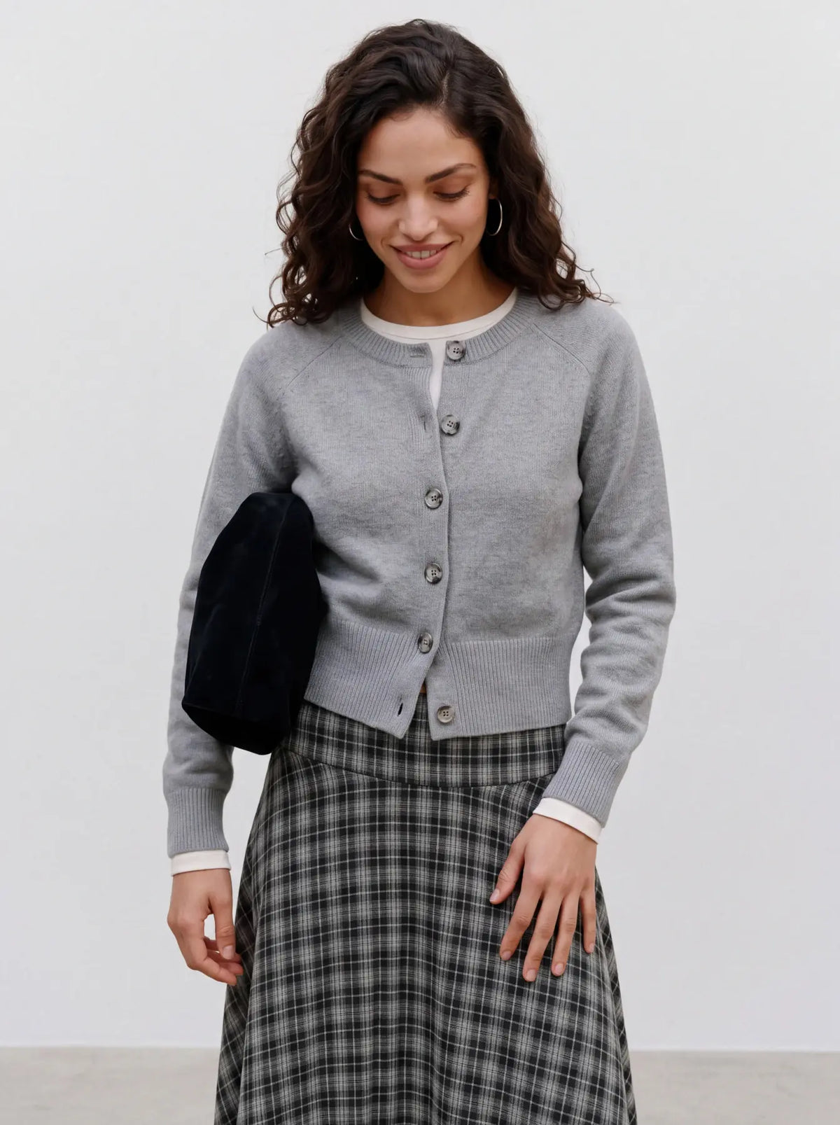 Cardigan in Maglia con Scollo a V Vero Moda