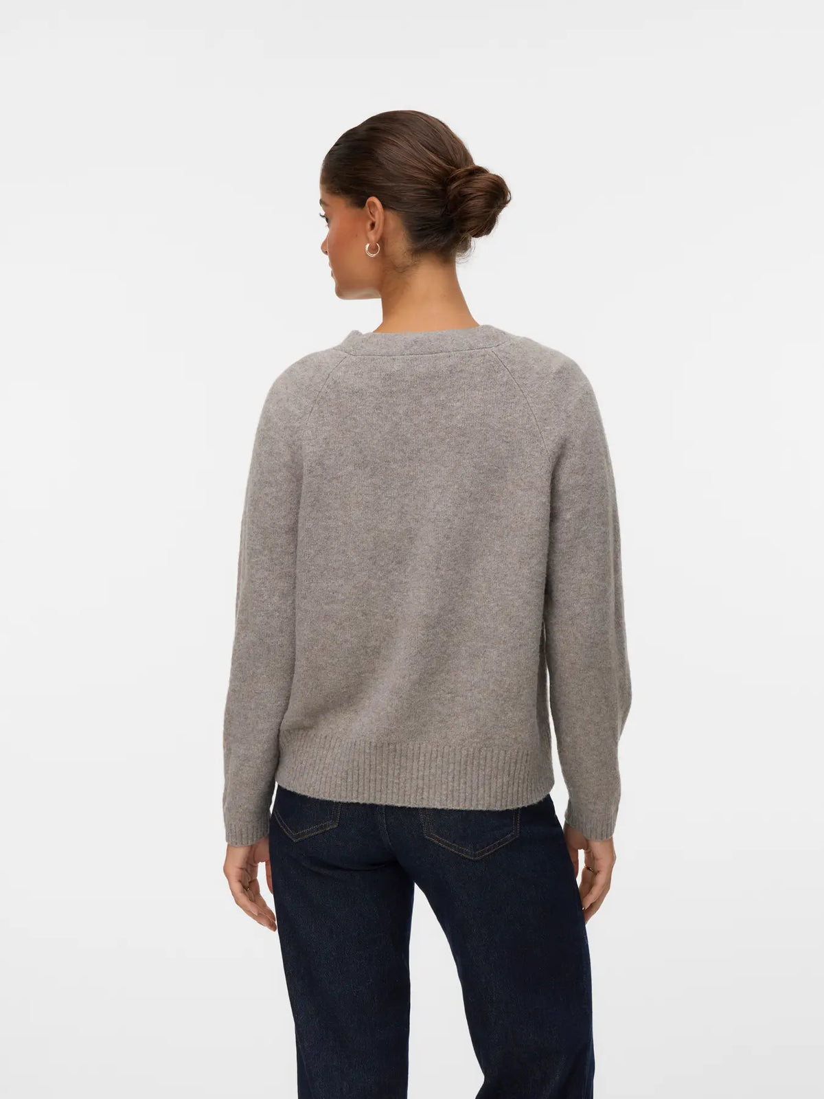 Cardigan Donna in Maglia con Bottoni Vero Moda