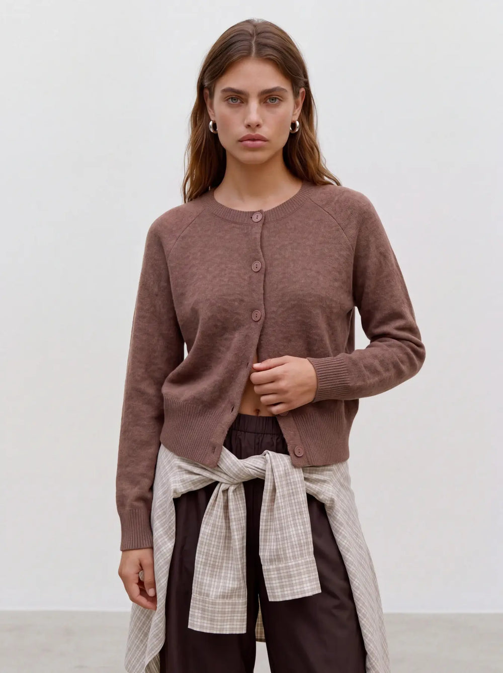 Cardigan in Maglia con Scollo a V Vero Moda
